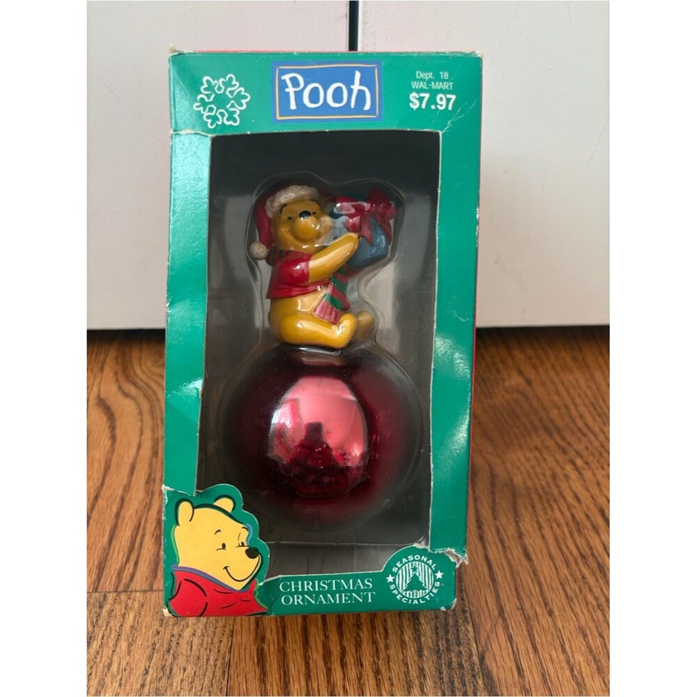 Vintage Pooh Christmas Ornament